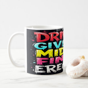 Mug Conduire Donne À Mon Doigt Moyen Une Érection