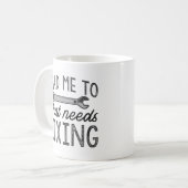 Mug Conduisez-Moi À Ce Qui Doit Être Corrigé (Devant gauche)