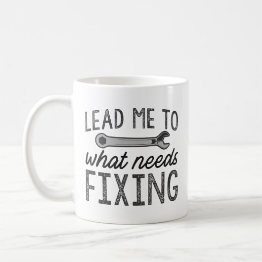 Mug Conduisez-Moi À Ce Qui Doit Être Corrigé (Gauche)