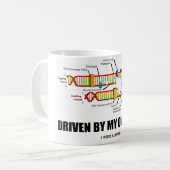 Mug Conduit par mon propre code (reproduction d'ADN) (Devant gauche)