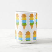 Mug cône crème glacée coloré (Centre)