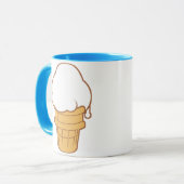 Mug Cône de crème glacée (Devant gauche)