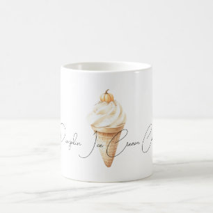 Mug Cône de glace à la citrouille