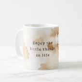 Mug Cône de glace à la vanille de plage (Devant gauche)