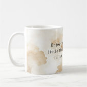 Mug Cône de glace à la vanille de plage (Gauche)