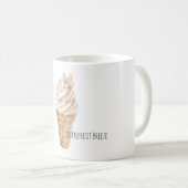 Mug Cône de glace au pamplemousse (Devant droit)