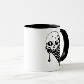 Mug Cône de glace maléfique (Devant droit)