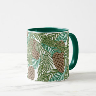Mug Cône de pin