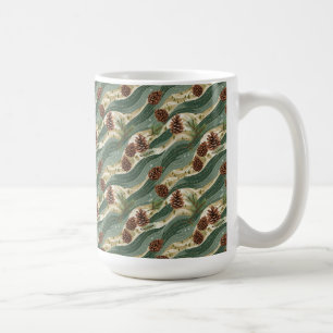 Mug Cône de pin de fêtes