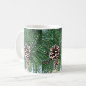 Mug Cône de pin de Noël (Devant gauche)