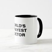 Mug confectionnez le jeu de mots médical le plus génia (Devant droit)