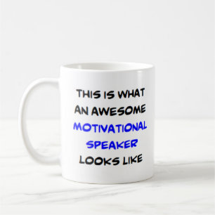Mug conférencier motivationnel, génial