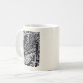 Mug "Confess !", dessin à l'encre d'Inde (Devant gauche)