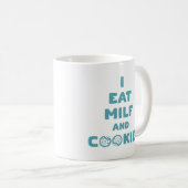 Mug Confession de biscuits Milf (Devant droit)