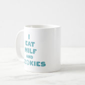 Mug Confession de biscuits Milf (Devant gauche)