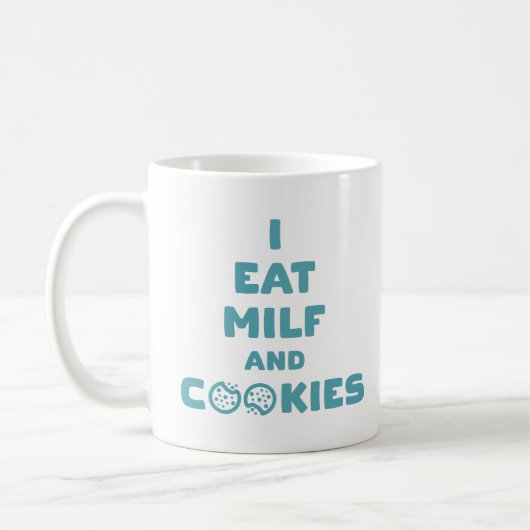 Mug Confession de biscuits Milf (Gauche)