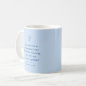 Mug Confession d'espérance chrétienne (Devant gauche)