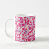 Mug Confetti Coeur multicolore2 (Gauche)