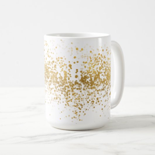 Mug Confetti d'or (Devant droit)