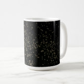 Mug Confetti Monogram Chic Gold (Devant droit)
