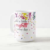 Mug Confettis Colorés (Devant gauche)