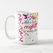 Mug Confettis Colorés (Gauche)