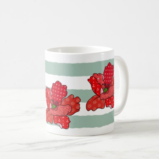 Mug Confettis de Patchwork (Devant droit)