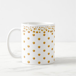 Mug Confettis de point d'or