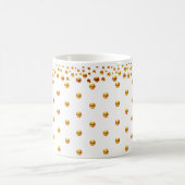 Mug Confettis de points dorés (Centre)