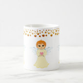 Mug Confettis de points dorés et ange (Centre)