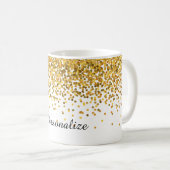 Mug Confettis d'or (Devant droit)
