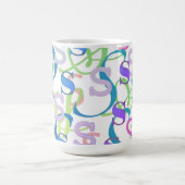 Mug Confettis en forme de lettre "S" (Centre)