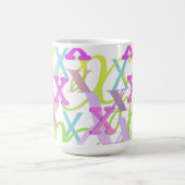 Mug Confettis en forme de lettre "X" (Centre)