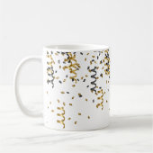 Mug Confettis Noir Or (Gauche)