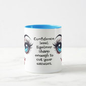 Mug Confiance, Ajouter un message nominatif, Yeux Fabu (Centre)