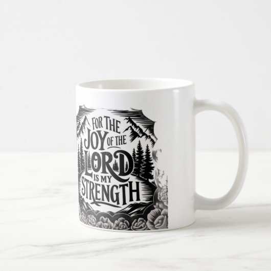 Mug Confiance dans le Seigneur" (Droite)