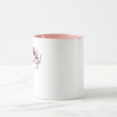 Mug Confiance dans le Seigneur floral (Centre)