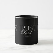 Mug Confiance dans le Seigneur Proverbes 3:5 Bible Ver (Centre)