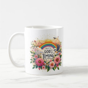 Mug Confiance dans le temps de Dieu