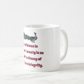 Mug Confiance Dans L'Intégrité Des Autres - Citation C (Devant droit)
