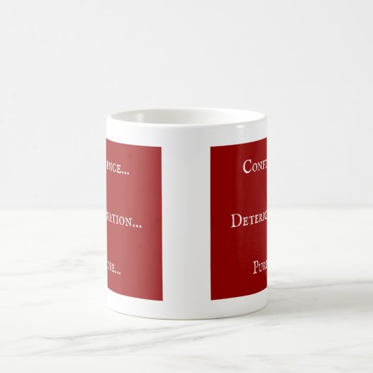 Mug Confiance - Détermination - Objet (Centre)
