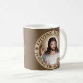 MUG CONFIANCE DIVINE DE JÉSUS I DE PITIÉ DANS VOUS ! (Devant droit)