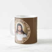 MUG CONFIANCE DIVINE DE JÉSUS I DE PITIÉ DANS VOUS ! (Devant gauche)