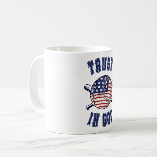 Mug Confiance en Dieu (Devant gauche)