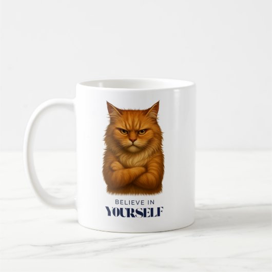 Mug Confiance féline (Gauche)