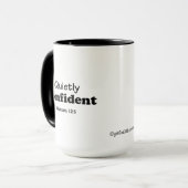 Mug Confiance silencieuse gotGod316.com (Devant gauche)