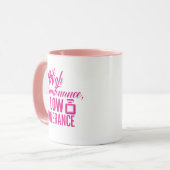 Mug Confident High Standards Saying (Devant gauche)