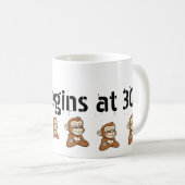 Mug Confident Monkey  Classic Mug, 11 oz (Devant droit)