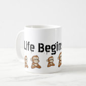 Mug Confident Monkey  Classic Mug, 11 oz (Devant gauche)