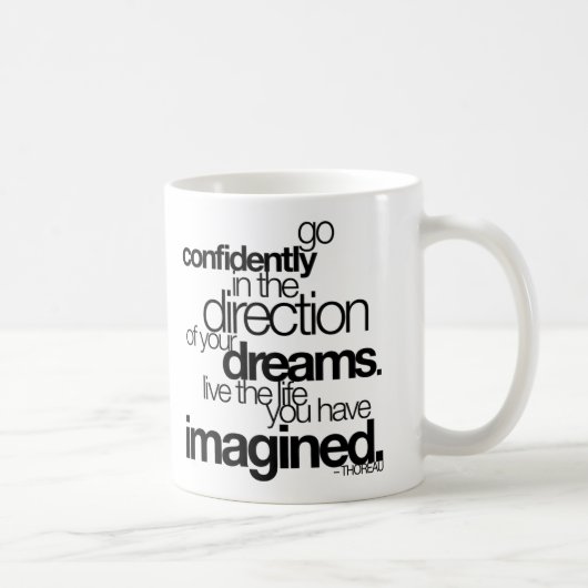 Mug confidently-thoreau-stiles* (Droite)